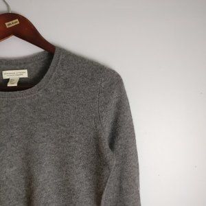 Cashmere Sweater, 2ply Cashmere 100%Cashmere Warm Ribbed Knit Sweater Jumper